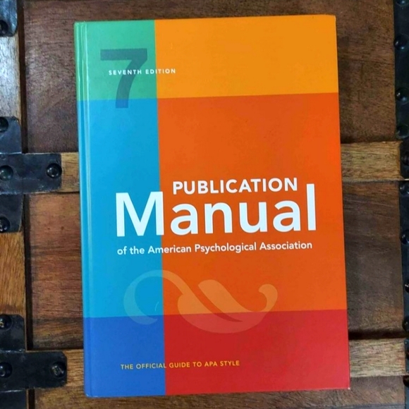 7th edition Publication Manual of the American Psychological Association - Picture 3 of 3